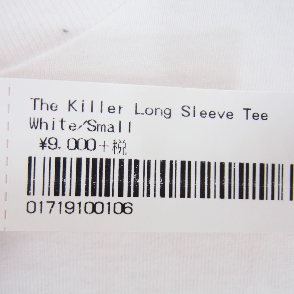 Supreme シュプリーム 18AW The Killer L／S Tee ザ キラー 長袖 Tシャツ ホワイト系 S【中古】