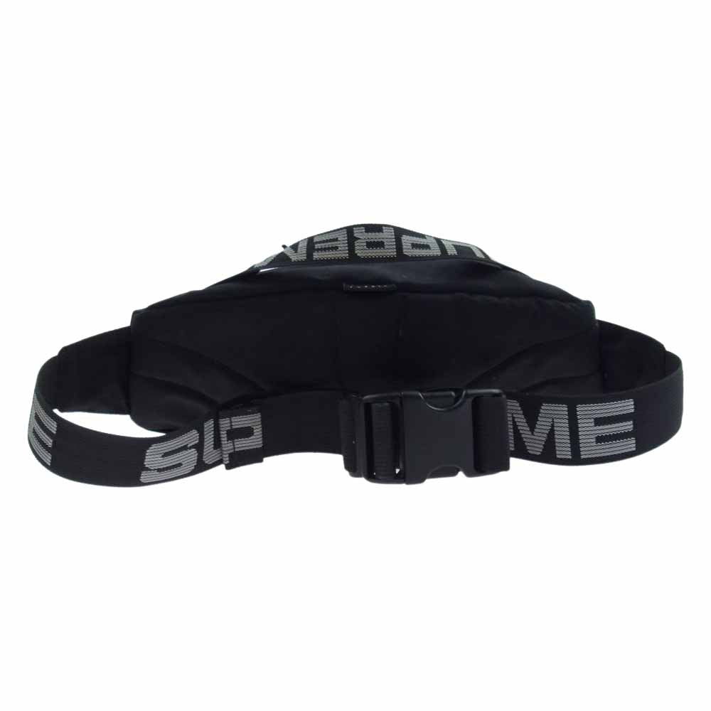 Supreme シュプリーム 18SS Waist Bag ボックス ロゴ ウエスト ショルダー バッグ ブラック ブラック系【中古】