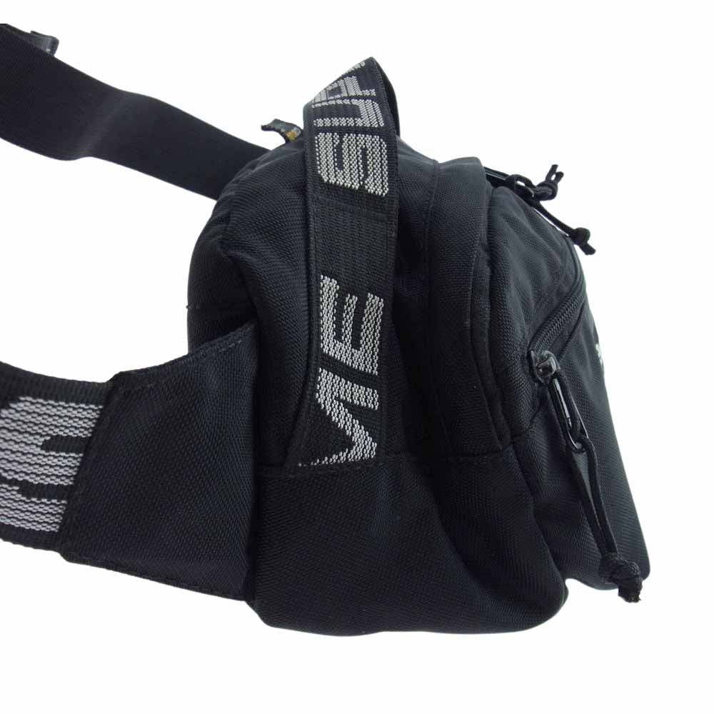 Supreme シュプリーム 18SS Waist Bag ボックス ロゴ ウエスト ショルダー バッグ ブラック ブラック系【中古】