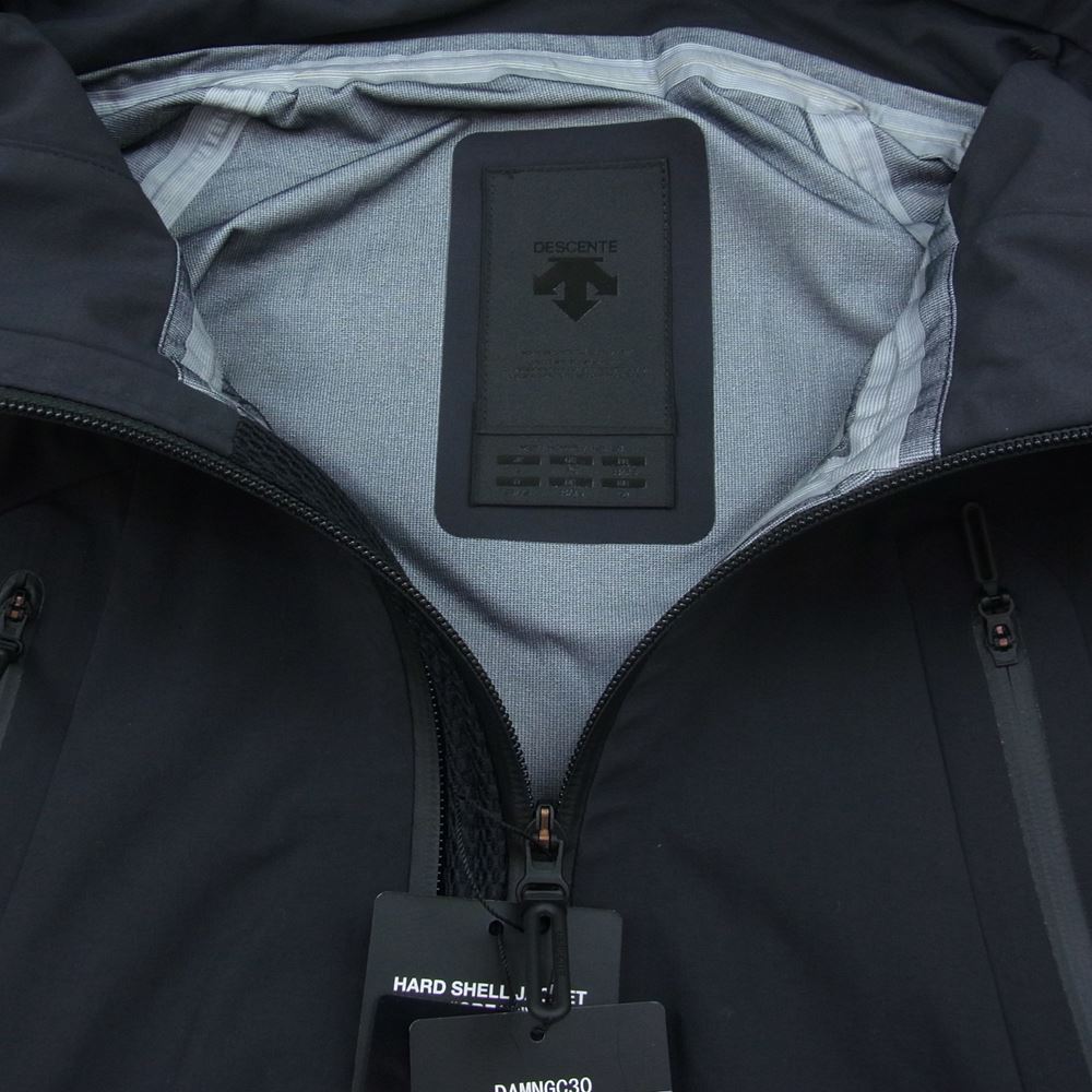 DESCENTE デサント DAMNGC30 ALLTERRAIN HARD SHELL JACKET オルテライン ハード シェル ジャケット ブラック系 S【新古品】【未使用】【中古】