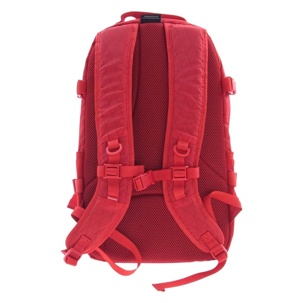 新品未使用★Supreme★18ss バックパック Backpack 赤red