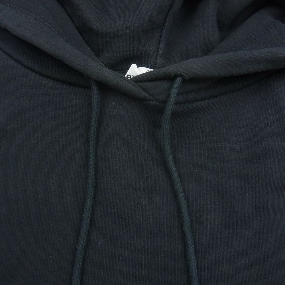 BALENCIAGA バレンシアガ 17AW 508184 TYK54 バック ロゴ フーディー パーカー ブラック系 M【中古】