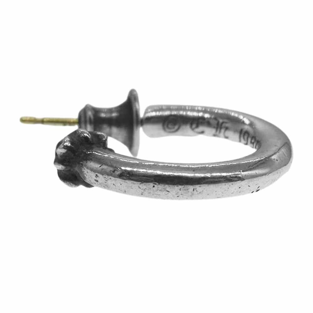 CHROME HEARTS クロムハーツ（原本無） HOOP PLAIN プレーン フープ シルバー ピアス シルバー系【中古】