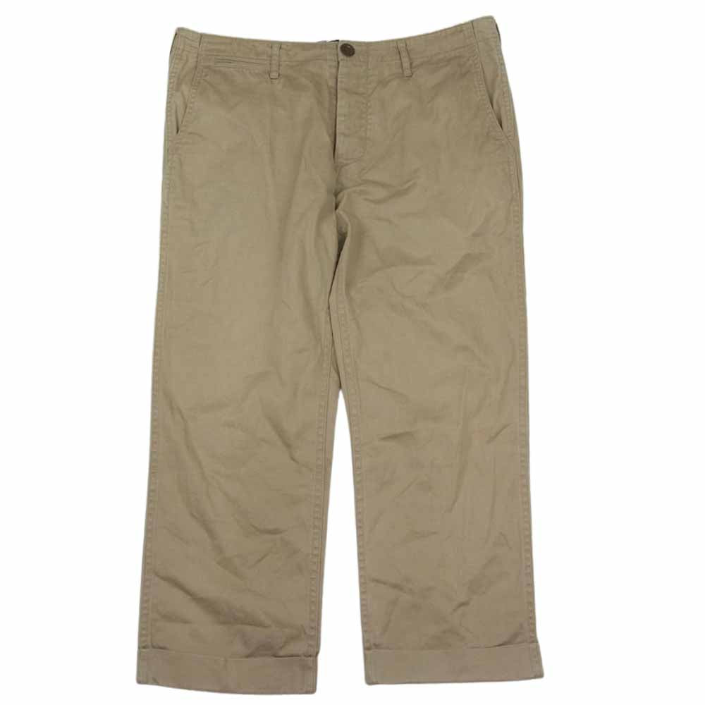 VISVIM ビズビム 0112105008002 HIGH-WATER CHINO ハイウォーター クロップド チノ パンツ ベージュ系 2【中古】