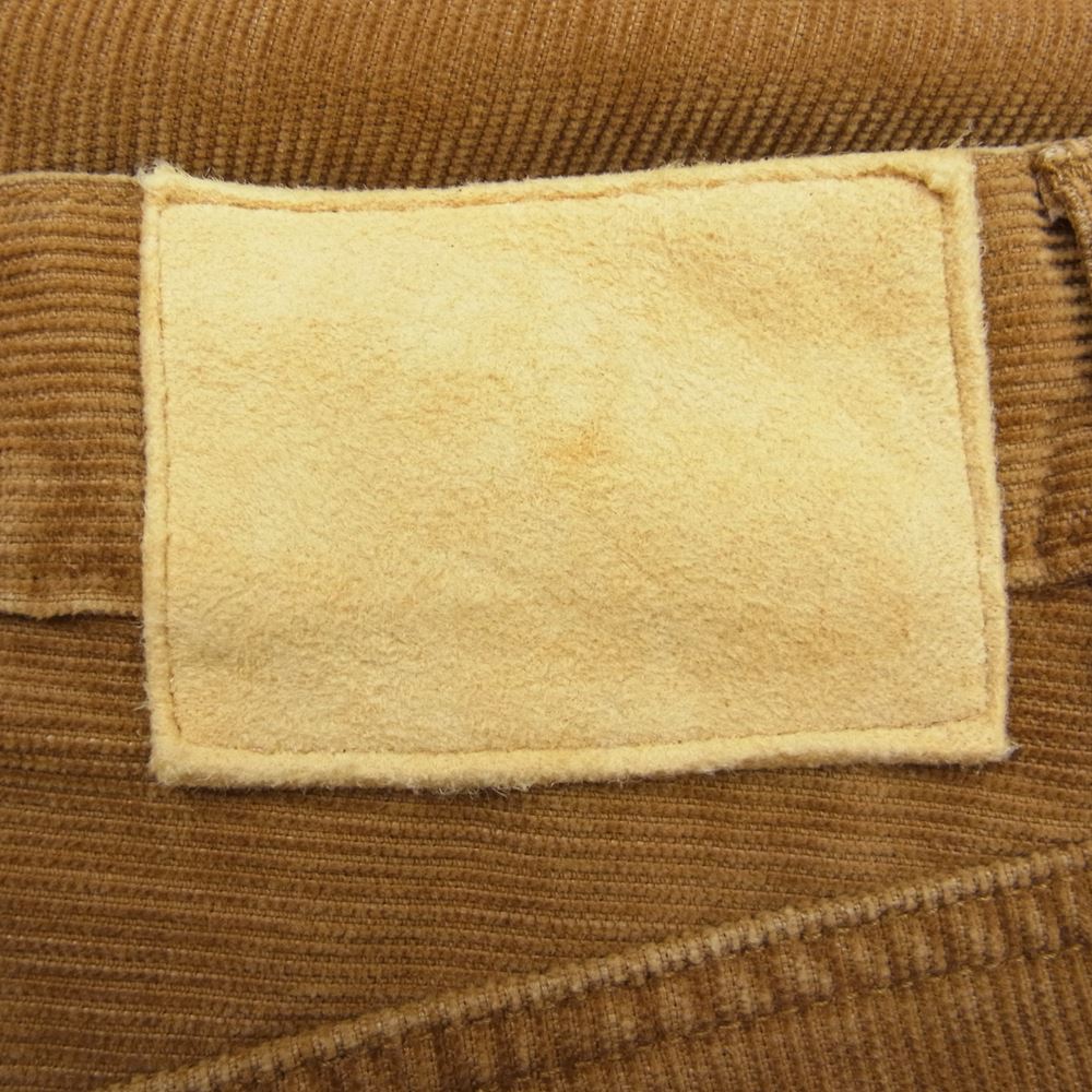 VISVIM ビズビム スリム コーデュロイ パンツ ライトブラウン系 3【中古】