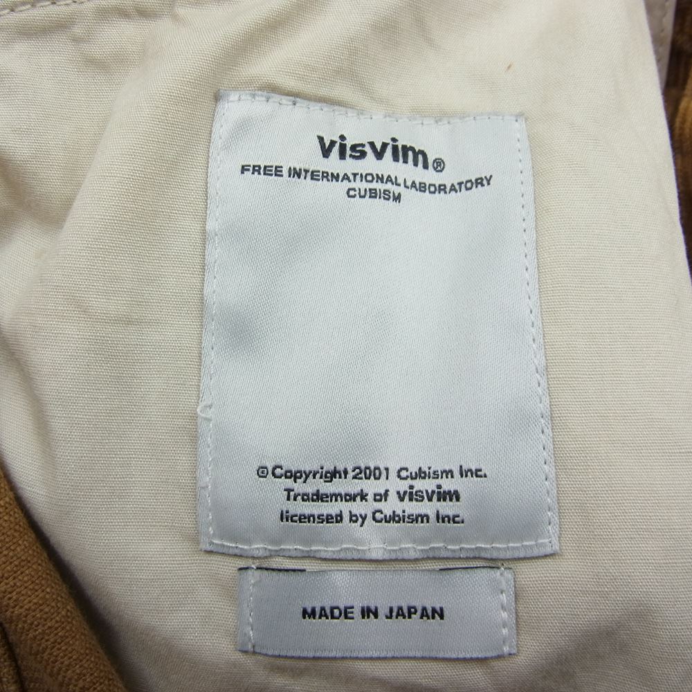 VISVIM ビズビム スリム コーデュロイ パンツ ライトブラウン系 3【中古】