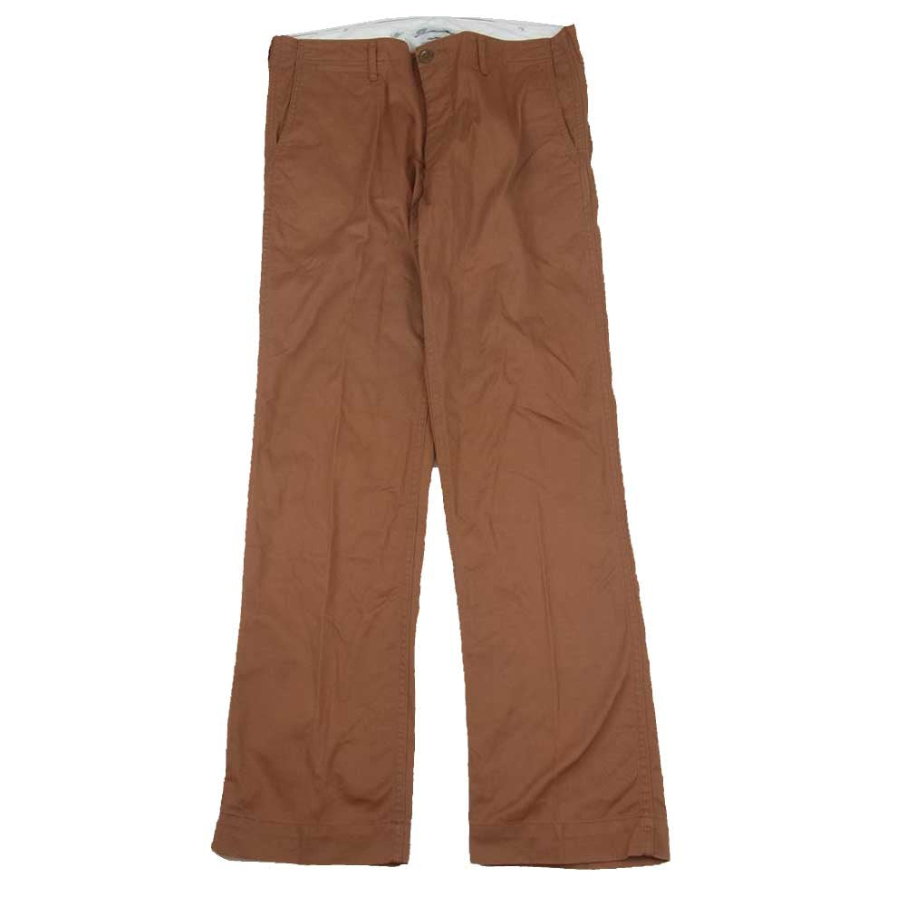 VISVIM ビズビム VS0001830 SLIM CHINO GIZA45 スリム チノ パンツ オレンジ オレンジ系 3【中古】