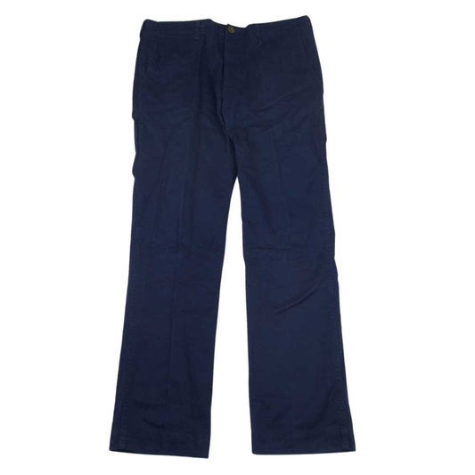 VISVIM ビズビム 0113105008013 SLIM CHINO スリム チノ パンツ ネイビー系 2【中古】