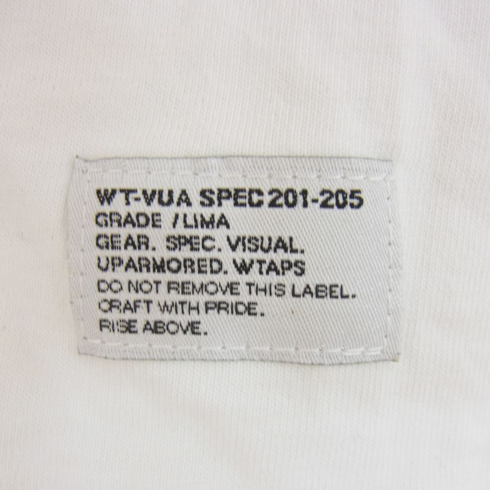 WTAPS ダブルタップス ブリンク ラグランスリーブ ロゴ プリント Tシャツ レッド系 L【中古】