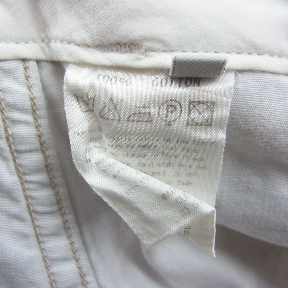 VISVIM ビズビム メタルボタン 切替  チノ パンツ ベージュ系 M【中古】