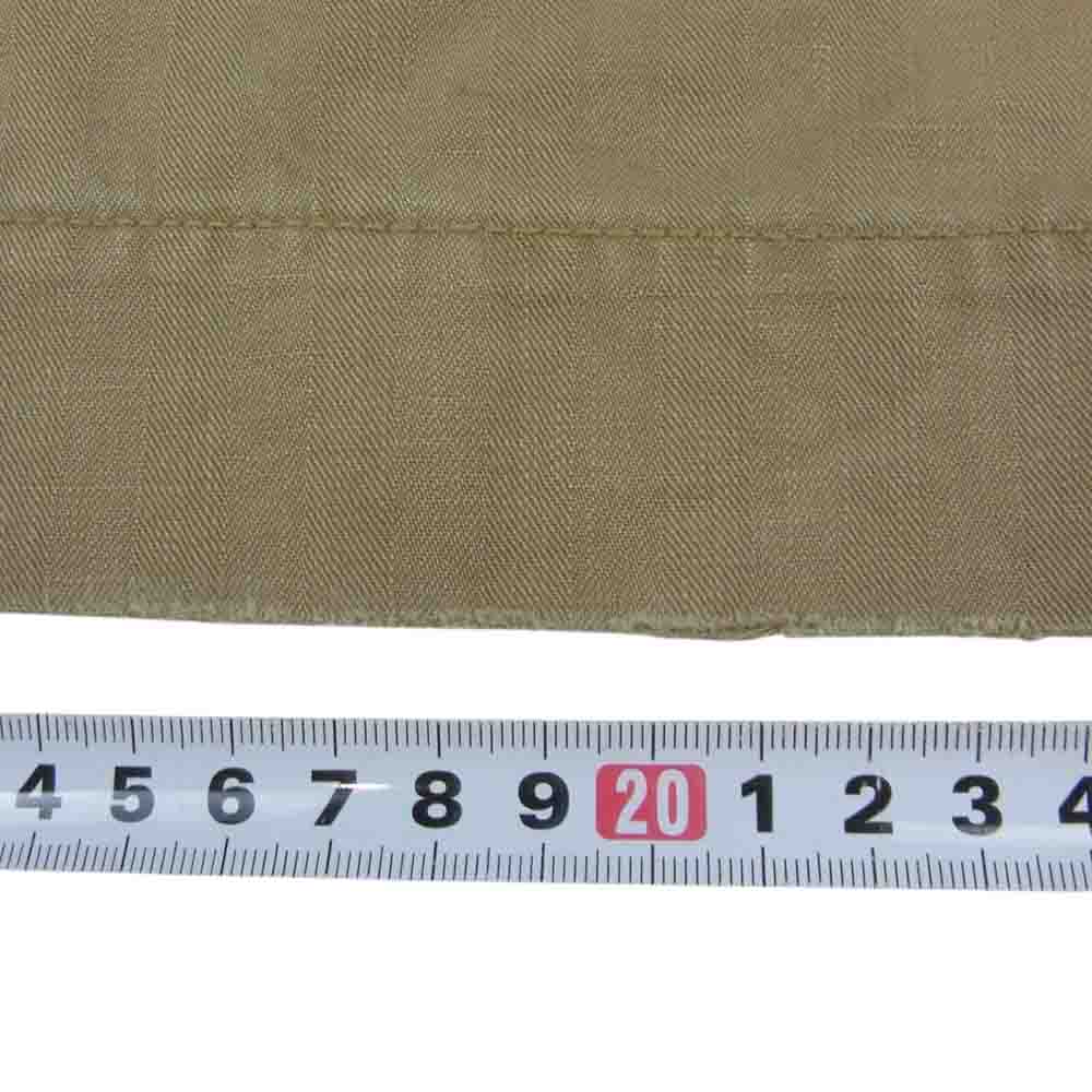 WTAPS ダブルタップス 092GWDT-PTM04 TROUSERS FATIGUE トラウザーズ パンツ 裾 ステンシル プリント ベージュ系【中古】