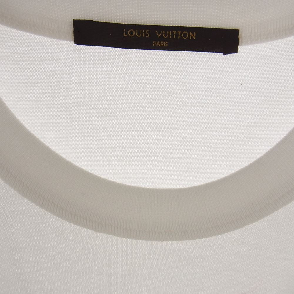 Supreme シュプリーム × LOUIS VUITTON ルイヴィトン 17AW Box Logo Tee ボックスロゴ モノグラム Tシャツ L ホワイト系 L【美品】【中古】