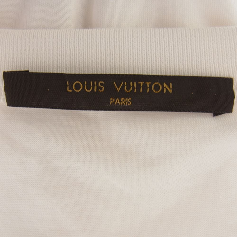 Supreme シュプリーム × LOUIS VUITTON ルイヴィトン 17AW Box Logo Tee ボックスロゴ モノグラム Tシャツ L ホワイト系 L【美品】【中古】