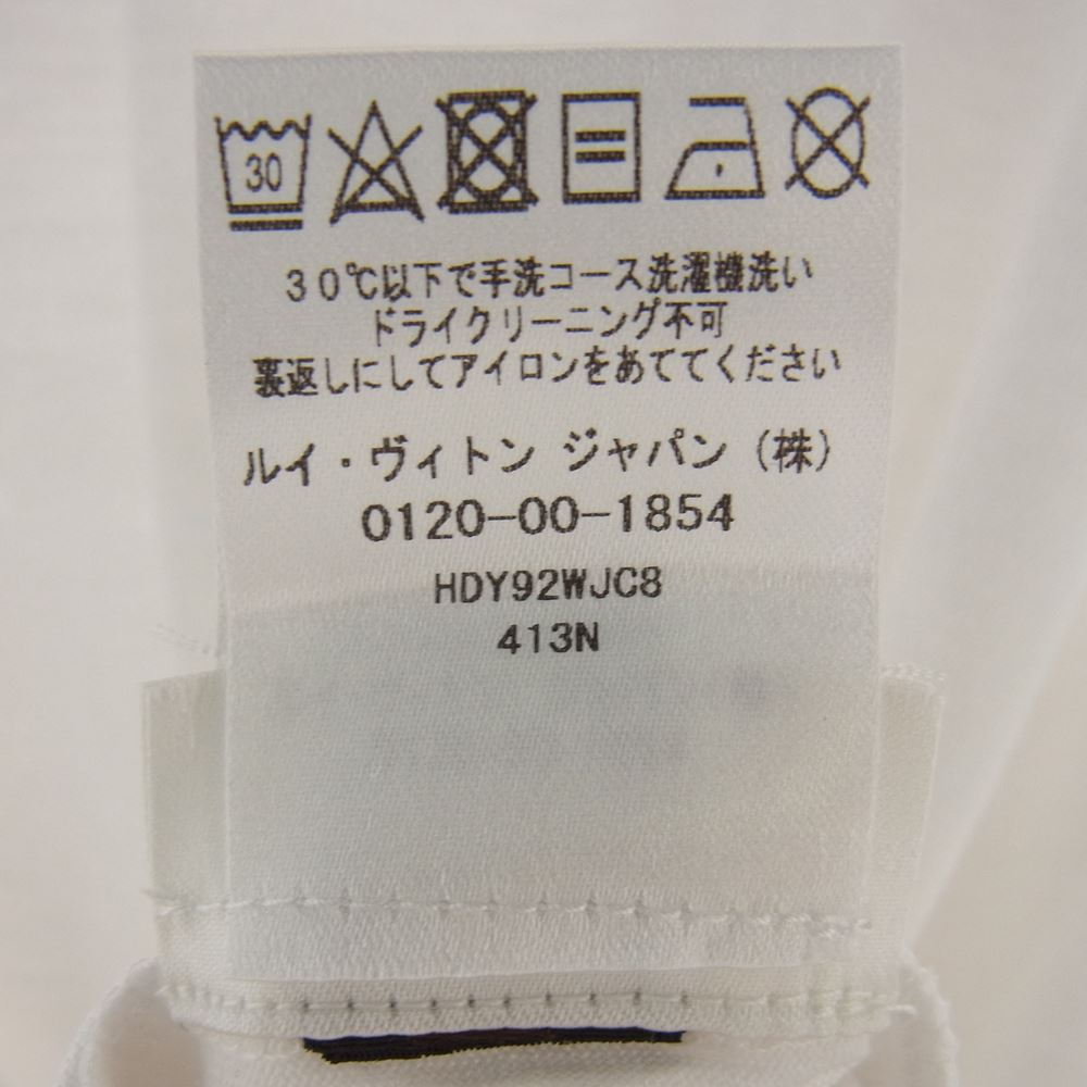 Supreme シュプリーム × LOUIS VUITTON ルイヴィトン 17AW Box Logo Tee ボックスロゴ モノグラム Tシャツ L ホワイト系 L【美品】【中古】