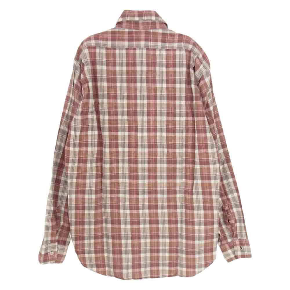 Levi's リーバイス ヴィンテージ 70s ネル チェック シャツ レッド系 M【中古】