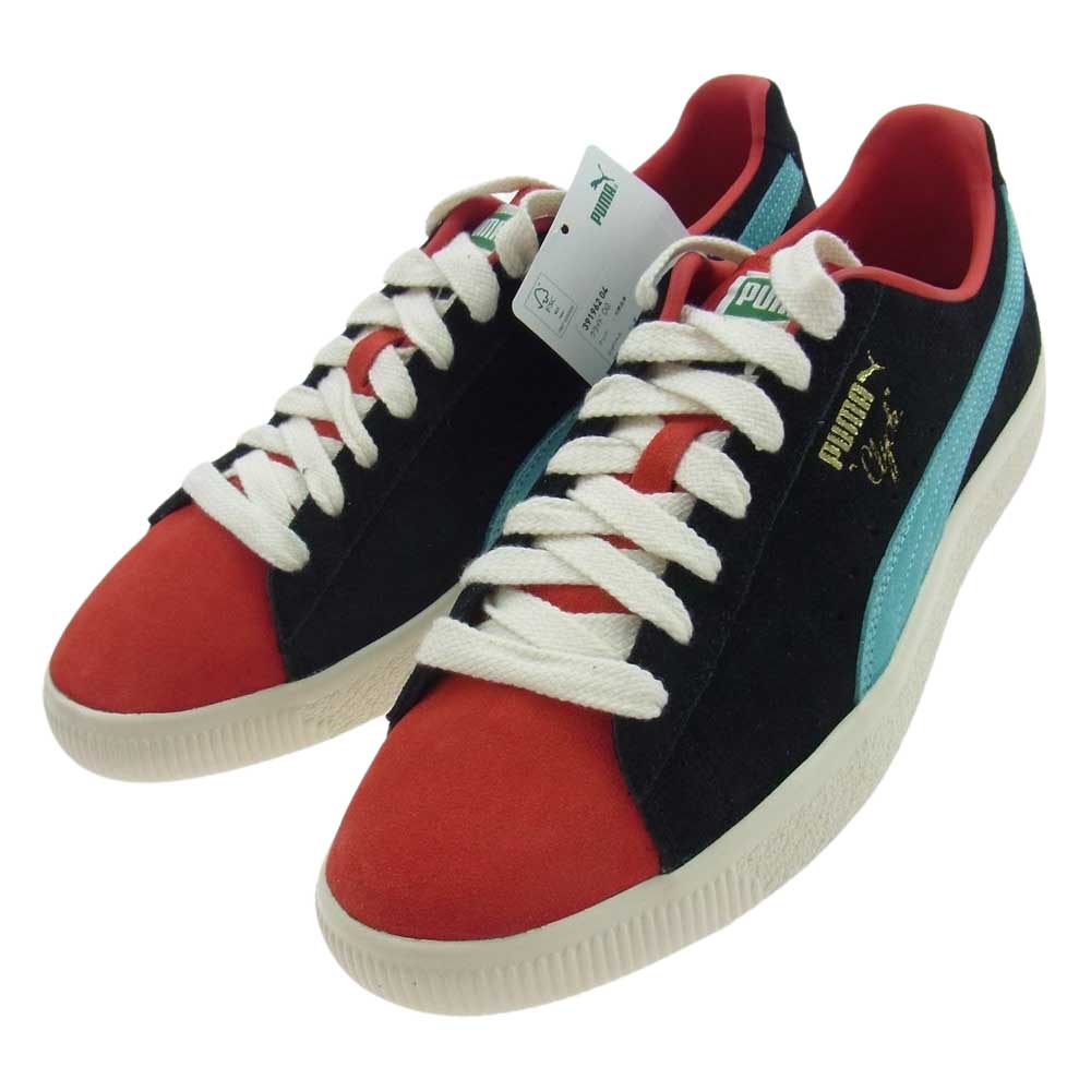 PUMA プーマ 391962-04 CLYDE OG BLACK-fOR ALL TIME RED クライド ロー カットスニーカー  マルチカラー系 28.5cm【新古品】【未使用】【中古】