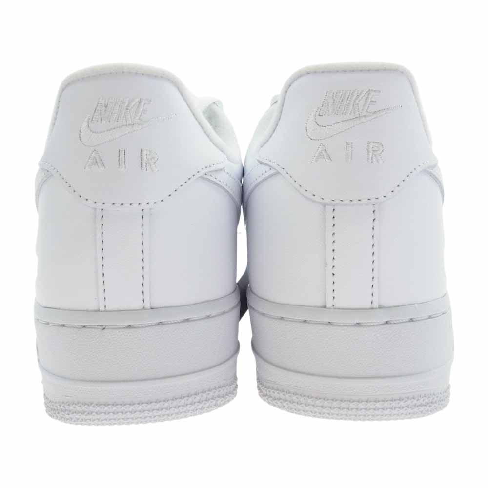 Supreme シュプリーム CU9225-100 Nike Air Force 1 Low White ナイキ エアフォース1 ロー カットスニーカー ホワイト ホワイト系 28.0cm【新古品】【未使用】【中古】