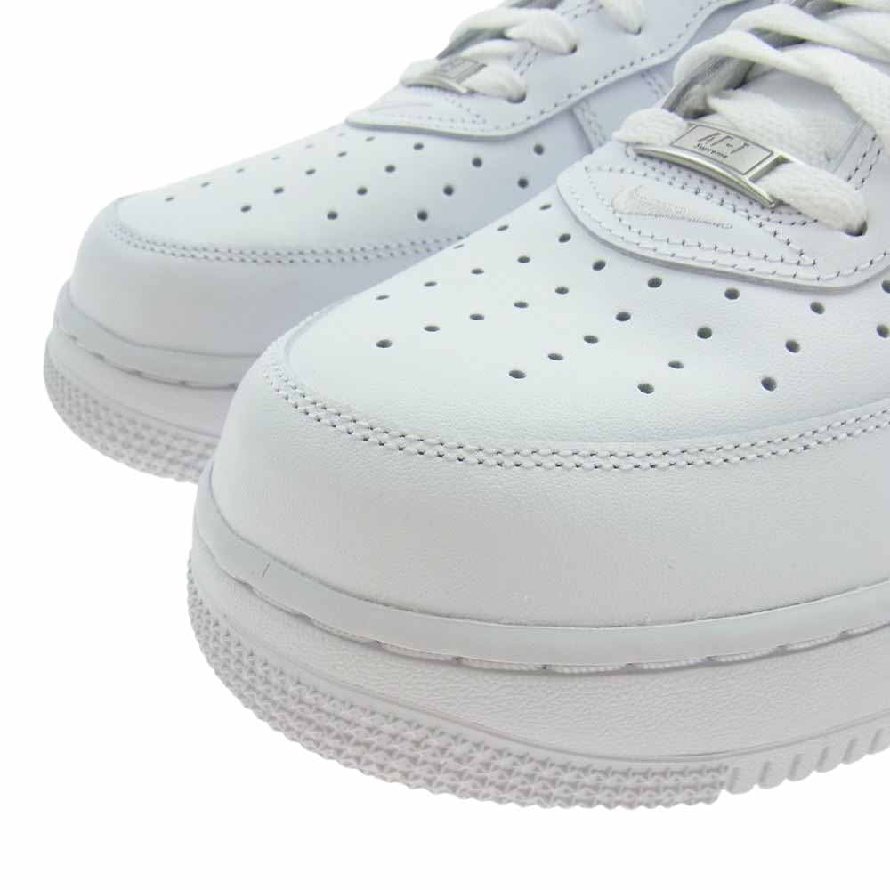 Supreme シュプリーム CU9225-100 Nike Air Force 1 Low White ナイキ エアフォース1 ロー カットスニーカー ホワイト ホワイト系 28.0cm【新古品】【未使用】【中古】