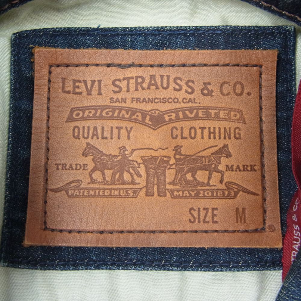 Levi's リーバイス 70290-0003 1ST タイプ デニム ジャケット インディゴブルー系 M【中古】