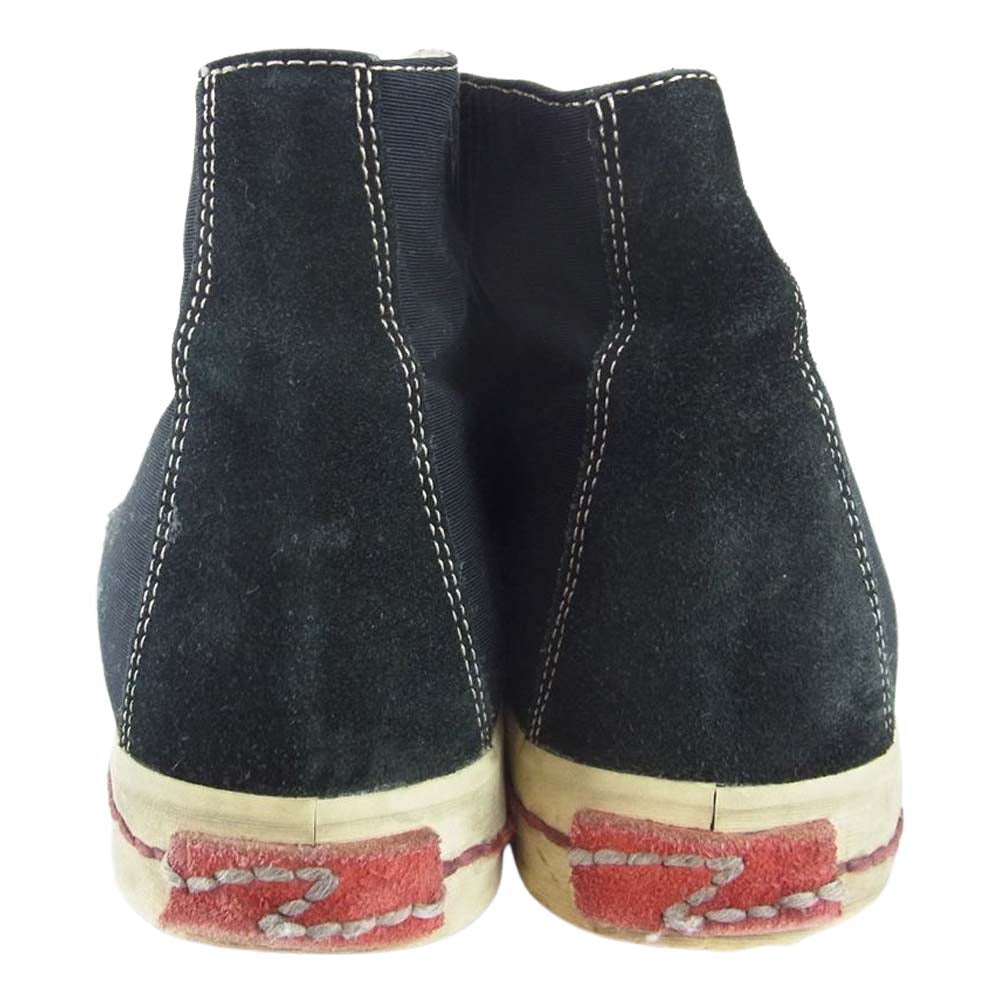 VISVIM ビズビム 17SS  0117102002006 KIEFER HI-FOLK  ハイ フォルク スニーカー ハイカット シューズ  ブラック系 8.5【中古】