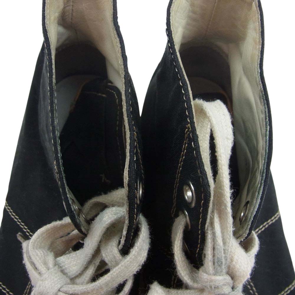 VISVIM ビズビム 17SS  0117102002006 KIEFER HI-FOLK  ハイ フォルク スニーカー ハイカット シューズ  ブラック系 8.5【中古】