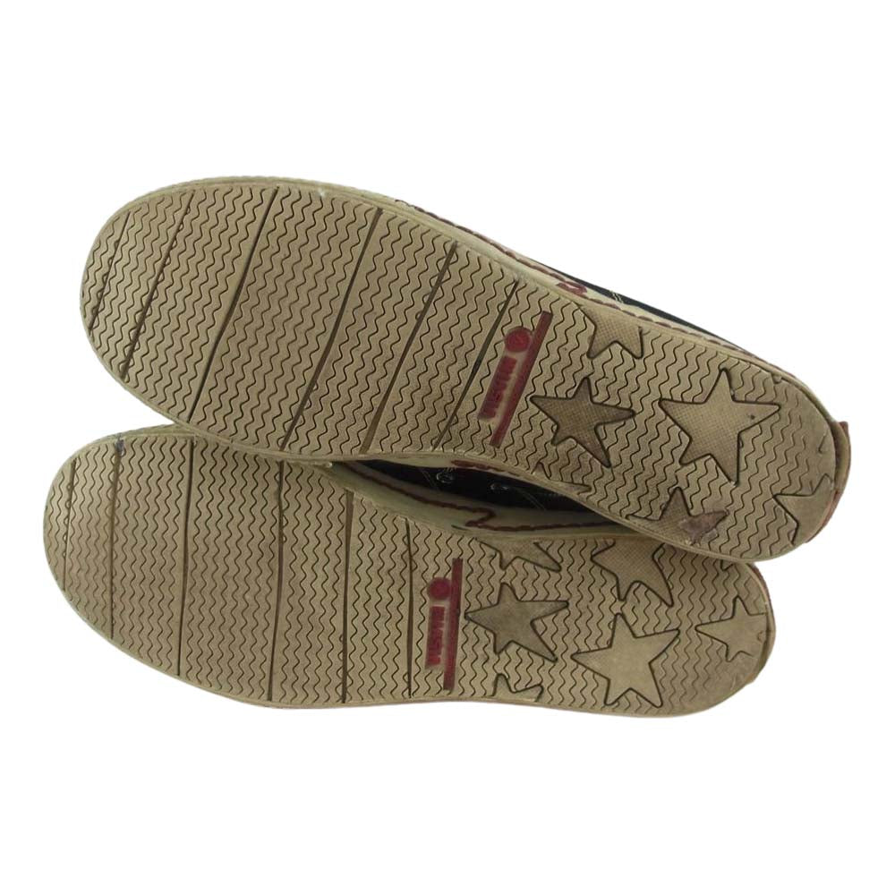 VISVIM ビズビム 17SS  0117102002006 KIEFER HI-FOLK  ハイ フォルク スニーカー ハイカット シューズ  ブラック系 8.5【中古】