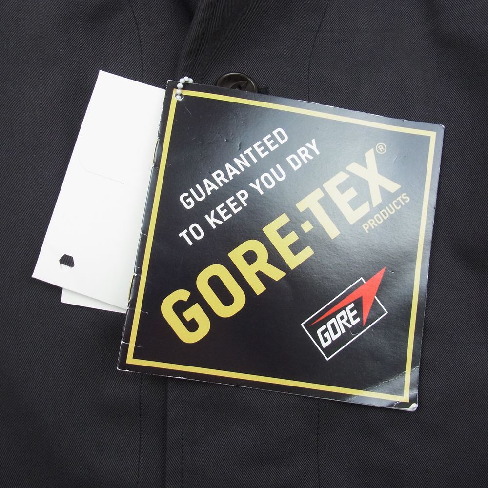 VISVIM ビズビム 16SS  0116105013001 ELLIPSIS SOUTIEN COAT GORE-TEX ステンカラー コート ブラック系 1【中古】