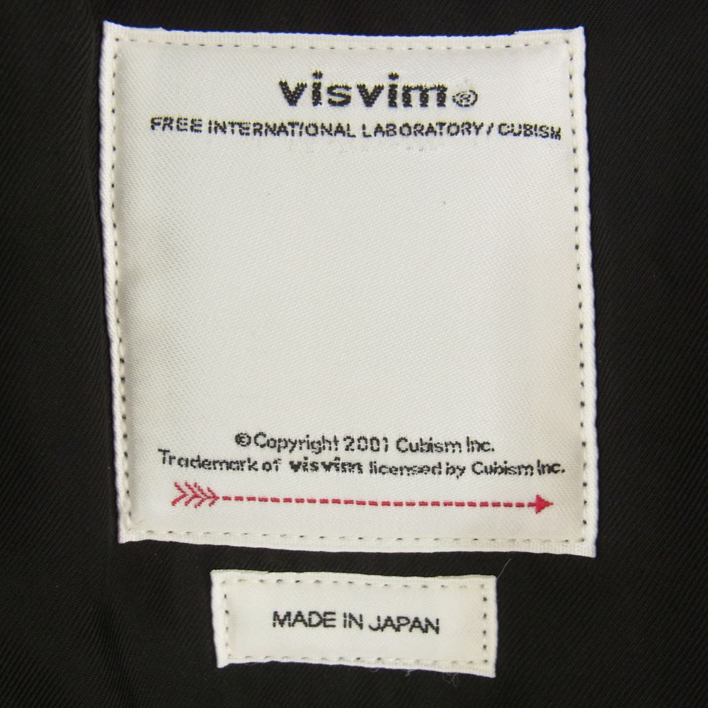 VISVIM ビズビム 21AW  0121205013020 THORSON II ALT. ガーメントダイ フライト ジャケット ダークグレー系 1【新古品】【未使用】【中古】