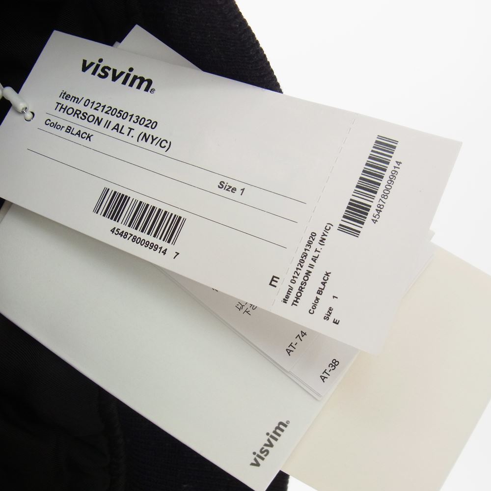 VISVIM ビズビム 21AW  0121205013020 THORSON II ALT. ガーメントダイ フライト ジャケット ダークグレー系 1【新古品】【未使用】【中古】