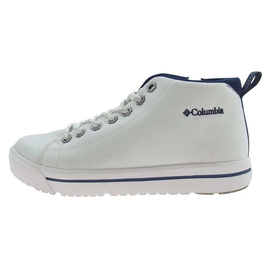 Columbia コロンビア YU0258 HOWTHORNE RAINⅡ WATERPROOF ホーソンレイン ハイカット スニーカー ホワイト系 24.0cm【中古】