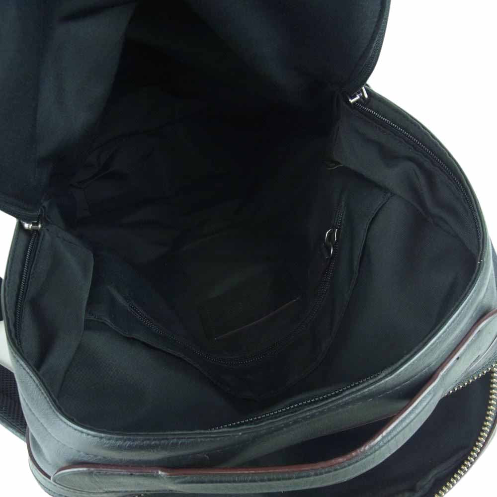 COACH コーチ F37592 Graham Backpack With Spikey Diamond Print グラハム バックパック リュック ブラック系【中古】