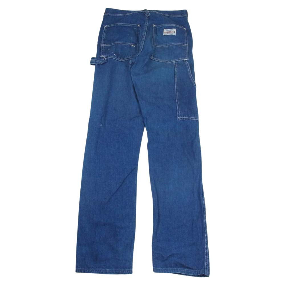 カーターズ 70s～80s ヴィンテージ 列車タグ ペインター デニム パンツ インディゴブルー系【中古】