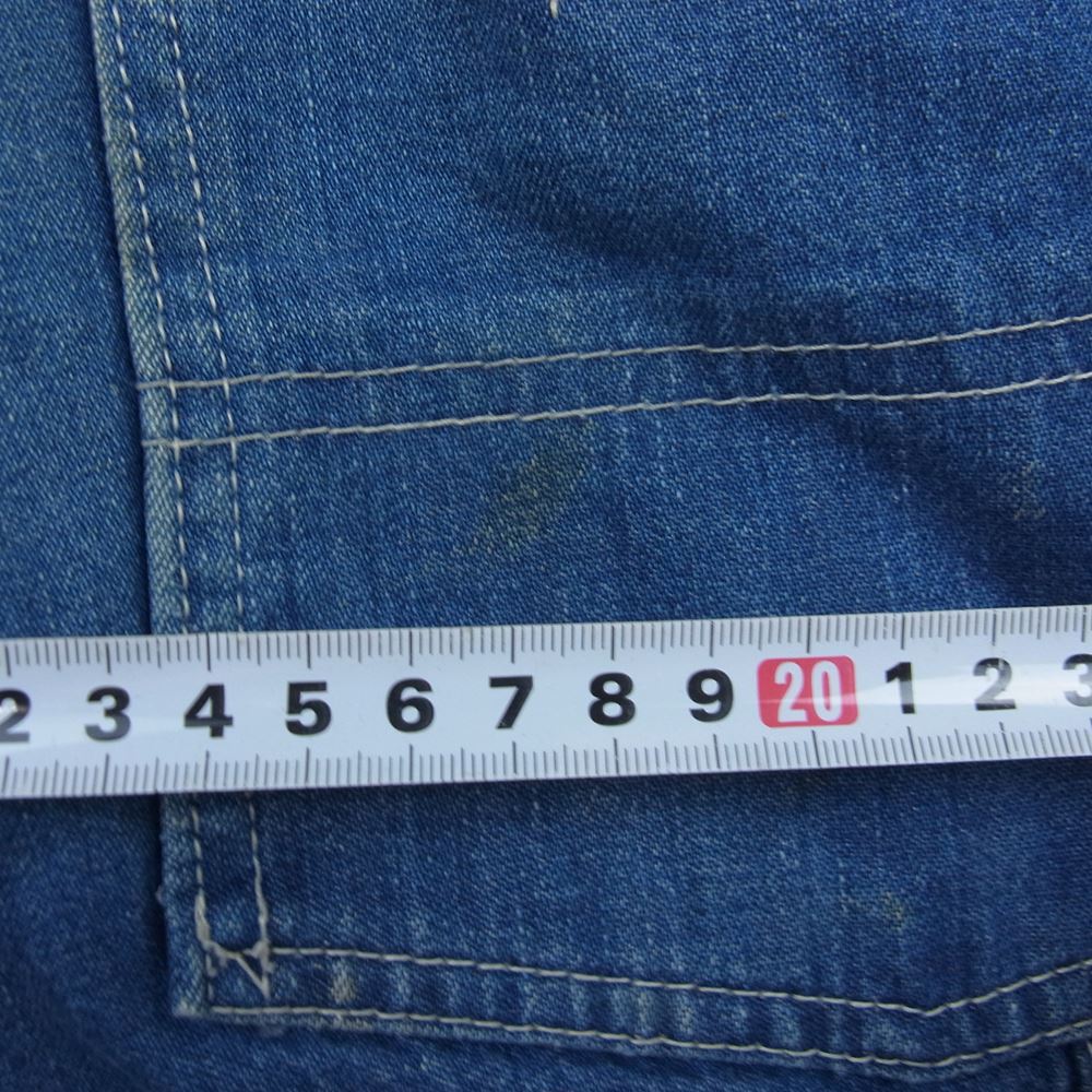 カーターズ 70s～80s ヴィンテージ 列車タグ ペインター デニム パンツ インディゴブルー系【中古】