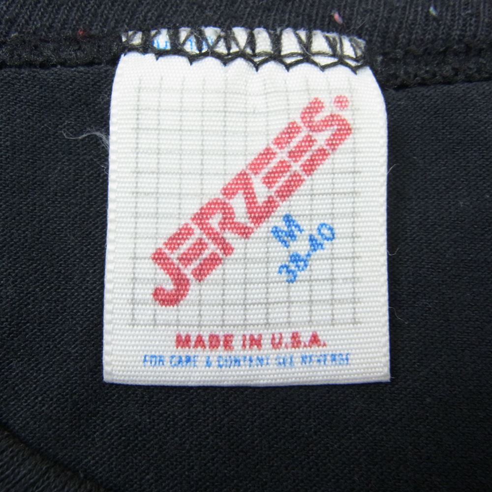 ジャージーズ 90s VINTAGE DAYTONA BEACH ヴィンテージ TEE 半袖 Tシャツ ブラック系 M【中古】