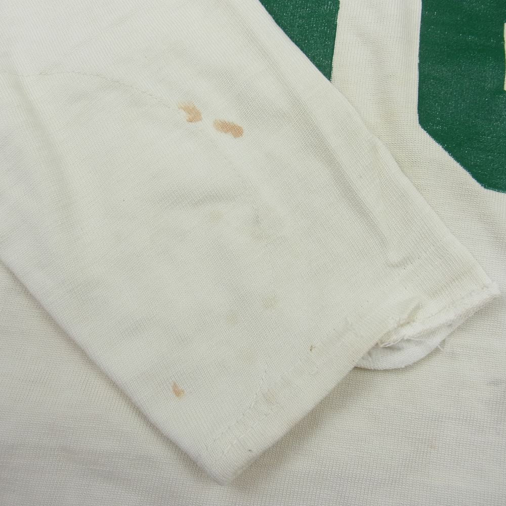 セコ 70s 80s VINTAGE ヴィンテージ フットボール シャツ オフホワイト系 L【中古】