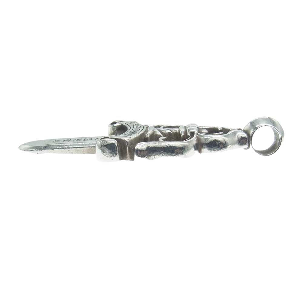CHROME HEARTS クロムハーツ（原本無） LARGE DAGGER ラージ ダガー ペンダント ネックレス トップ シルバー系【中古】