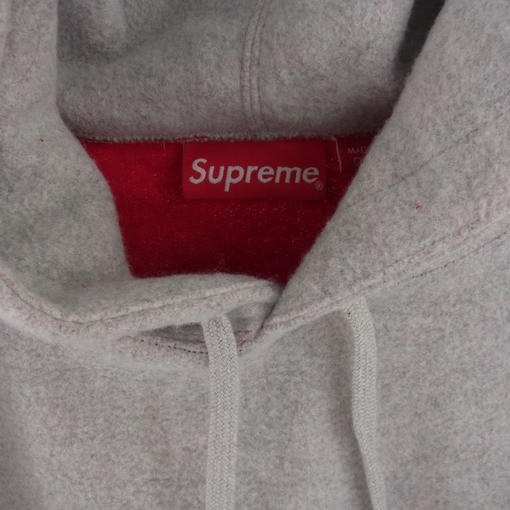 Supreme シュプリーム 23SS Inside Out Box Logo Hooded Sweatshirt Heather Grey パーカー グレー系 XXL【新古品】【未使用】【中古】
