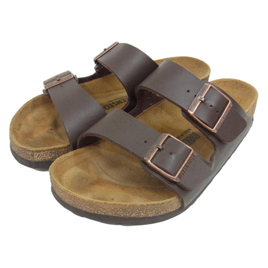 BIRKENSTOCK ビルケンシュトック ARIZONA アリゾナ サンダル ブラウン系 39【中古】