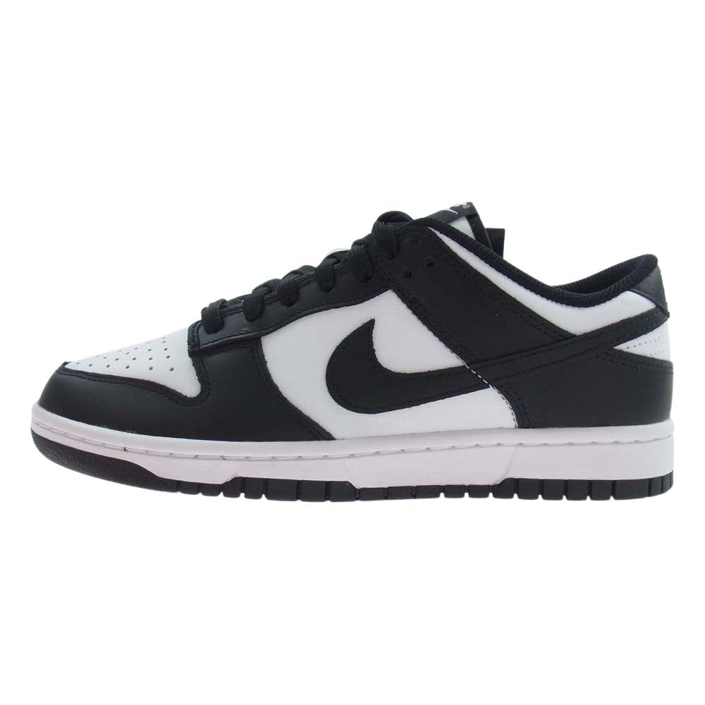 NIKE ナイキ DD1503-101 WMNS Dunk Low White Black ウィメンズ ダンク ロー ホワイト ブラック パンダ スニーカー ブラック系 ホワイト系 25.0cm【新古品】【未使用】【中古】