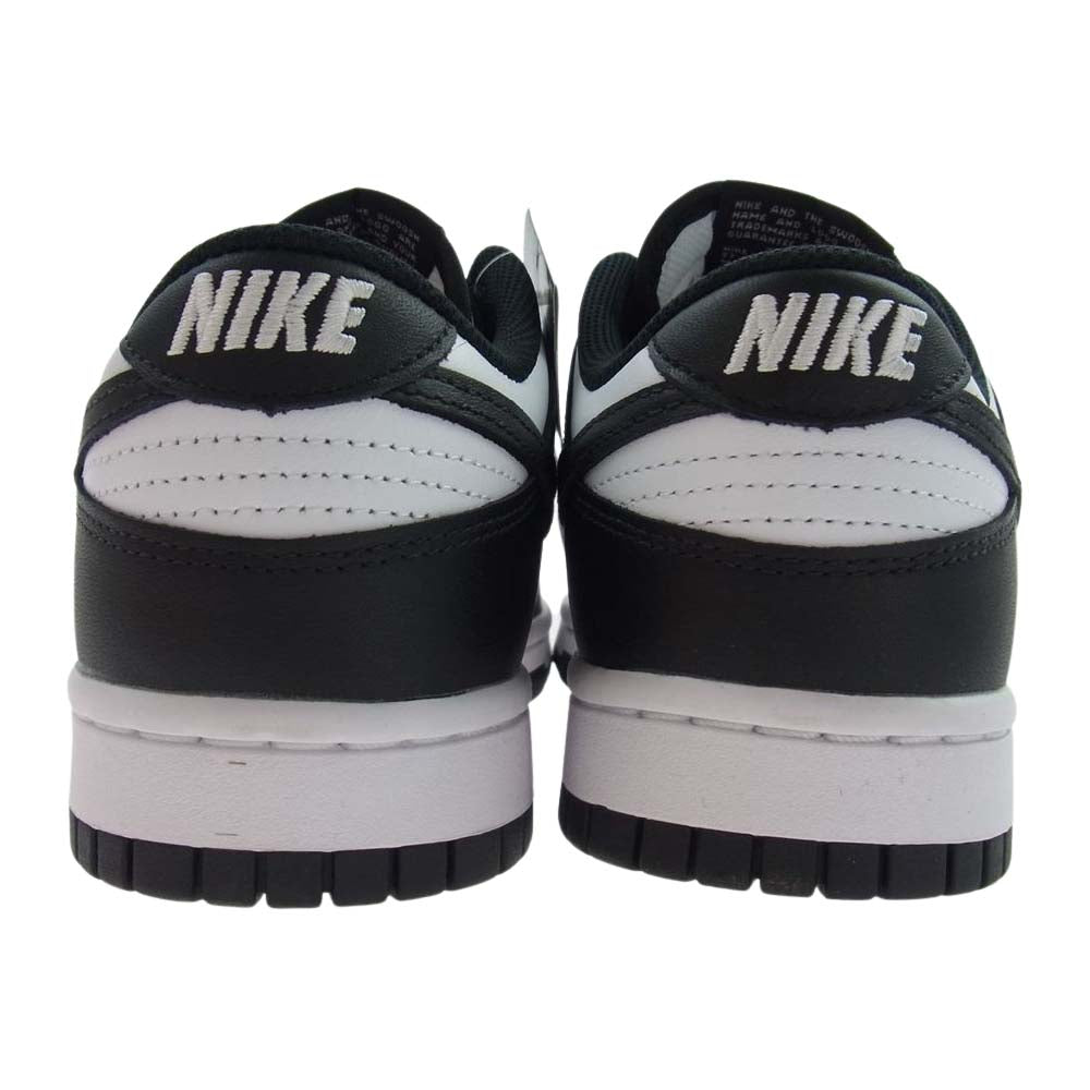 NIKE ナイキ DD1503-101 WMNS Dunk Low White Black ウィメンズ ダンク ロー ホワイト ブラック パンダ スニーカー ブラック系 ホワイト系 25.0cm【新古品】【未使用】【中古】