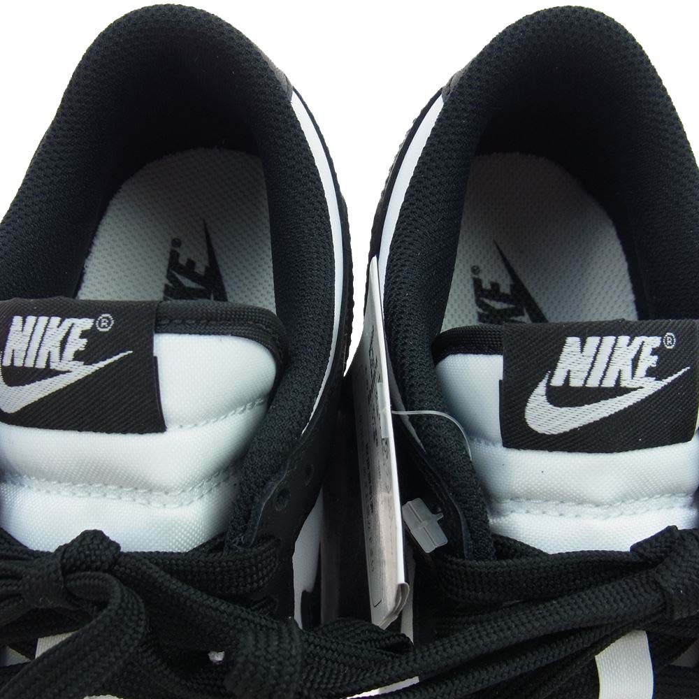 NIKE ナイキ DD1503-101 WMNS Dunk Low White Black ウィメンズ ダンク ロー ホワイト ブラック パンダ スニーカー ブラック系 ホワイト系 25.0cm【新古品】【未使用】【中古】