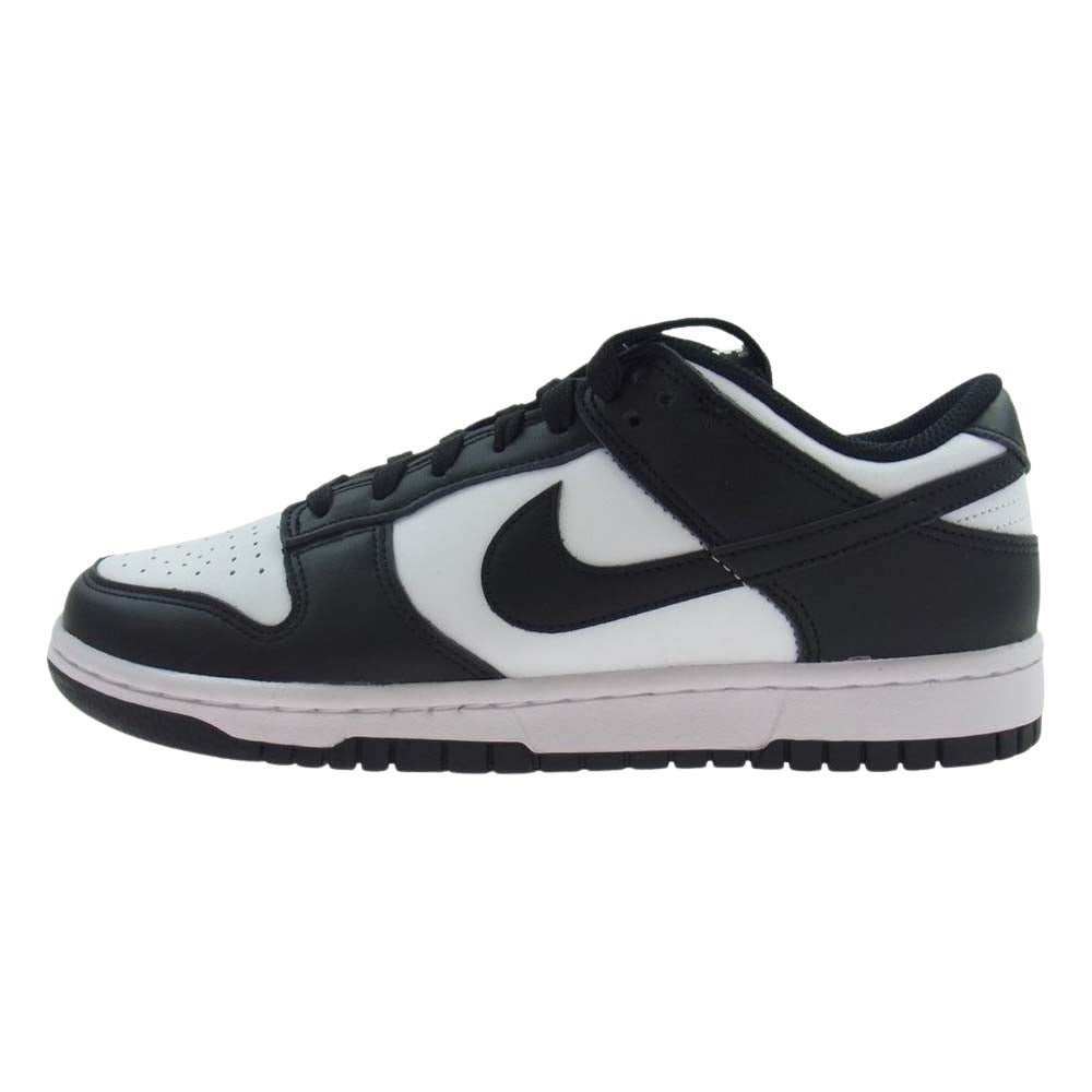 NIKE ナイキ DD1503-101 WMNS Dunk Low White Black ウィメンズ ダンク ロー ホワイト ブラック パンダ スニーカー ブラック系 ホワイト系 25.5cm【新古品】【未使用】【中古】