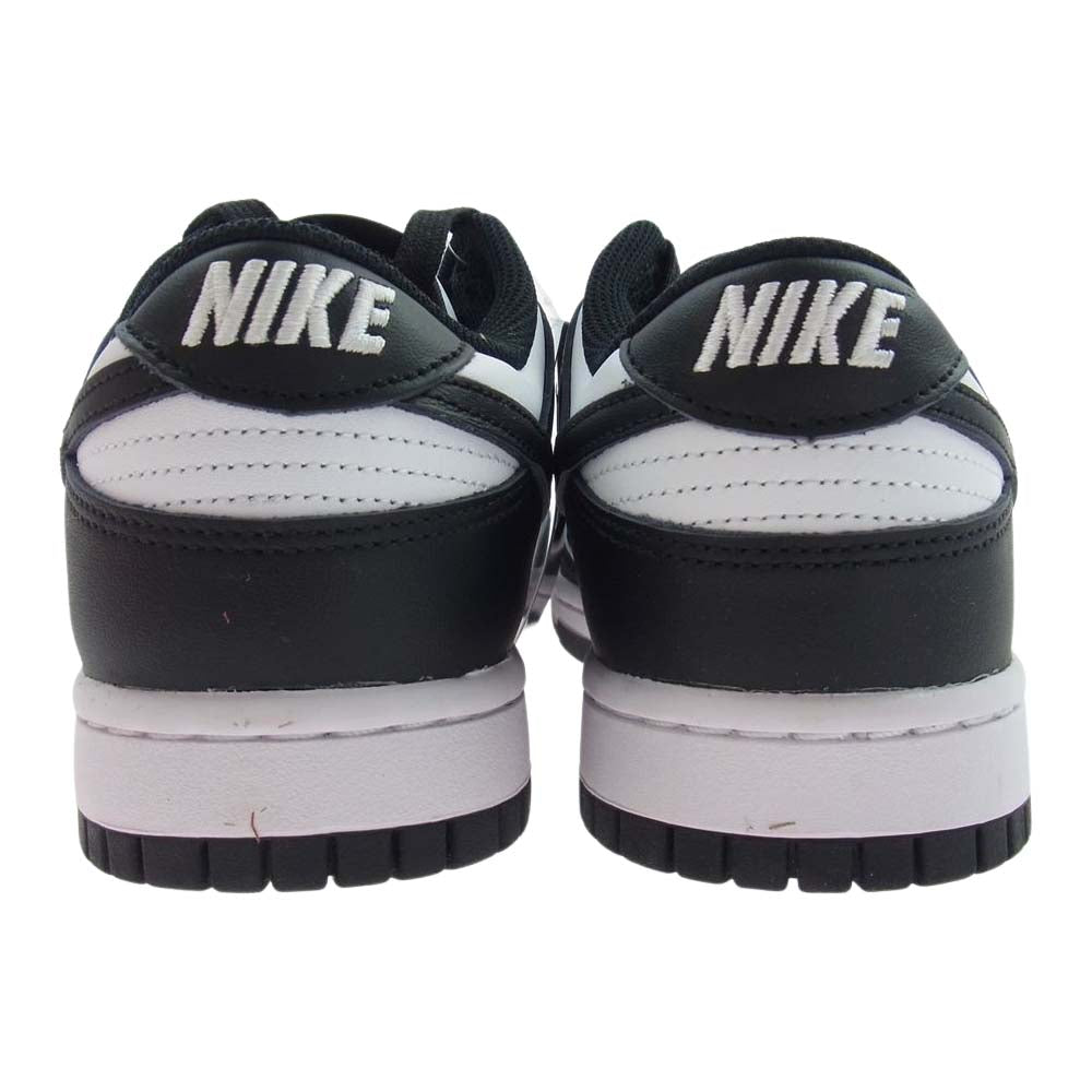 NIKE ナイキ DD1503-101 WMNS Dunk Low White Black ウィメンズ ダンク ロー ホワイト ブラック パンダ スニーカー ブラック系 ホワイト系 25.5cm【新古品】【未使用】【中古】