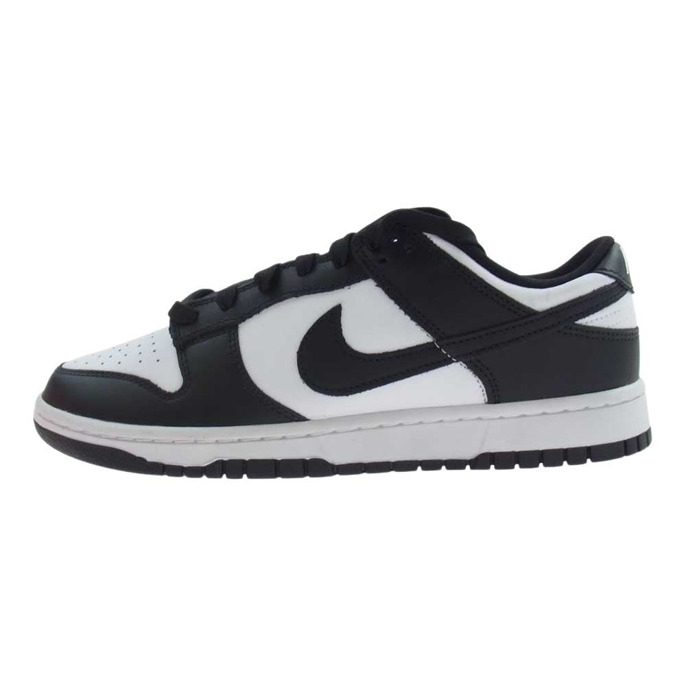 NIKE ナイキ DD1391-100 Dunk Low White Black ダンク ロー ホワイト ブラック パンダ スニーカー ブラック系 ホワイト系 28.0cm【新古品】【未使用】【中古】