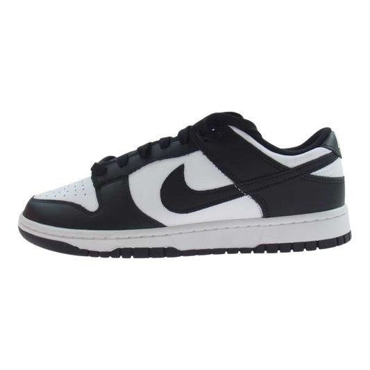 NIKE ナイキ DD1391-100 Dunk Low White Black ダンク ロー ホワイト ブラック パンダ スニーカー ブラック系 ホワイト系 28.0cm【新古品】【未使用】【中古】