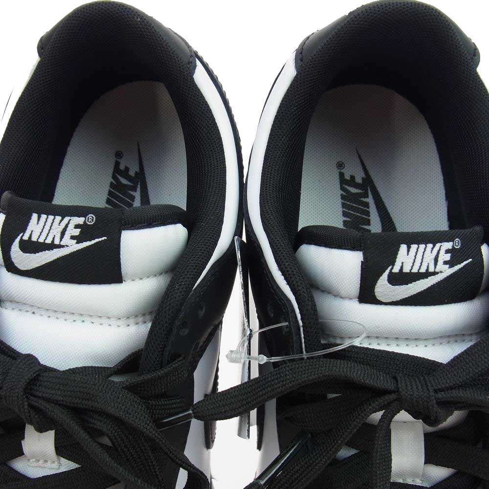 NIKE ナイキ DD1391-100 Dunk Low White Black ダンク ロー ホワイト ブラック パンダ スニーカー ブラック系 ホワイト系 28.0cm【新古品】【未使用】【中古】