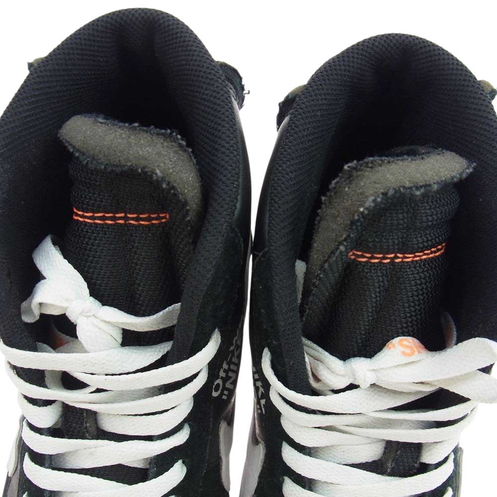 NIKE ナイキ AA3832-001 OFF-WHITE BLAZER STUDIO MID オフホワイト ブレーザー スタジオ ミッド スニーカー グレー系 ブラック系 ホワイト系 27.0cm【中古】