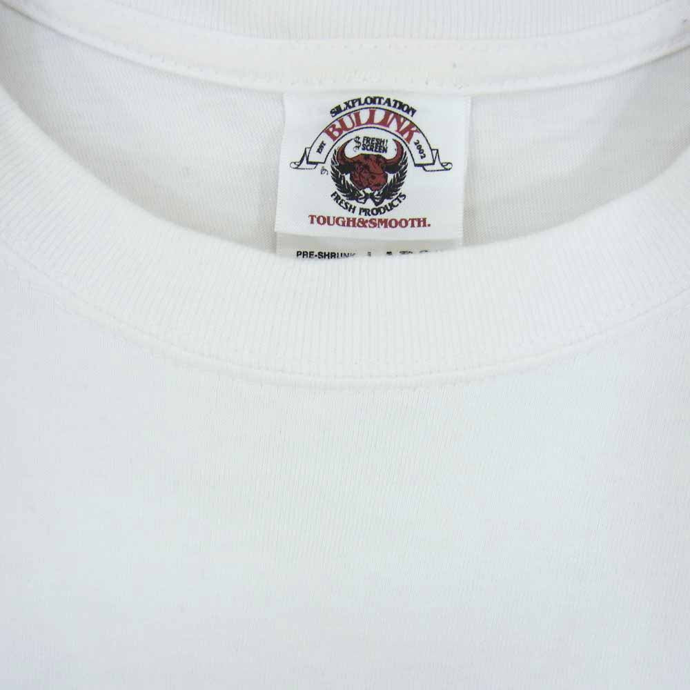 WTAPS ダブルタップス BULLINK社製 LIKE プリント 半袖 Tシャツ ホワイト系 L【中古】