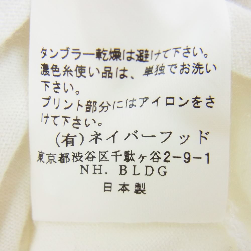 NEIGHBORHOOD ネイバーフッド TSNH-CS11 イーグル ロゴ プリント 袖切替 7分袖 ラグラン Tシャツ ブラック系 2【中古】