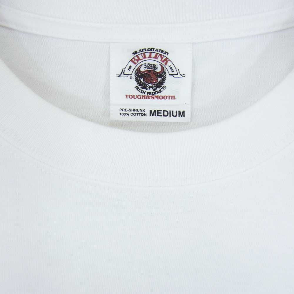 WTAPS ダブルタップス BULLINK社製 クロスボーン プリント 半袖 Tシャツ ホワイト系 M【中古】